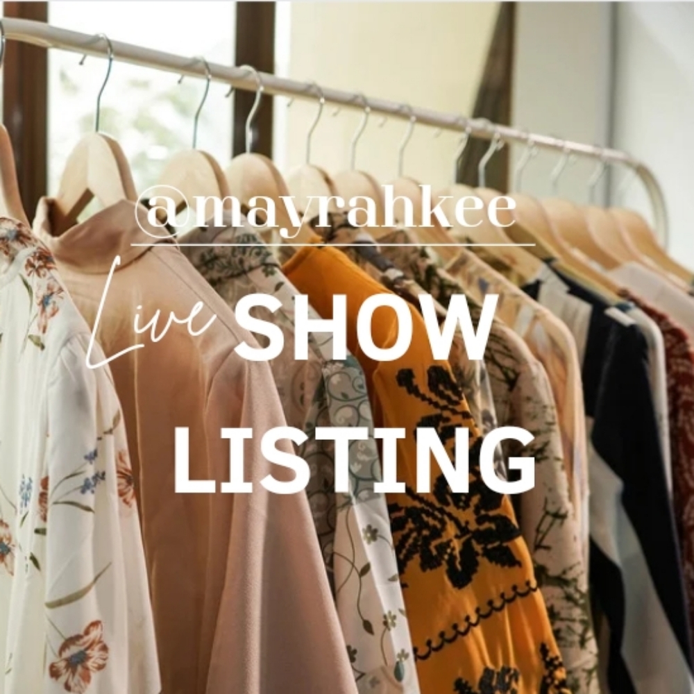76-80 LIVE SHOW LISTING! 🩵